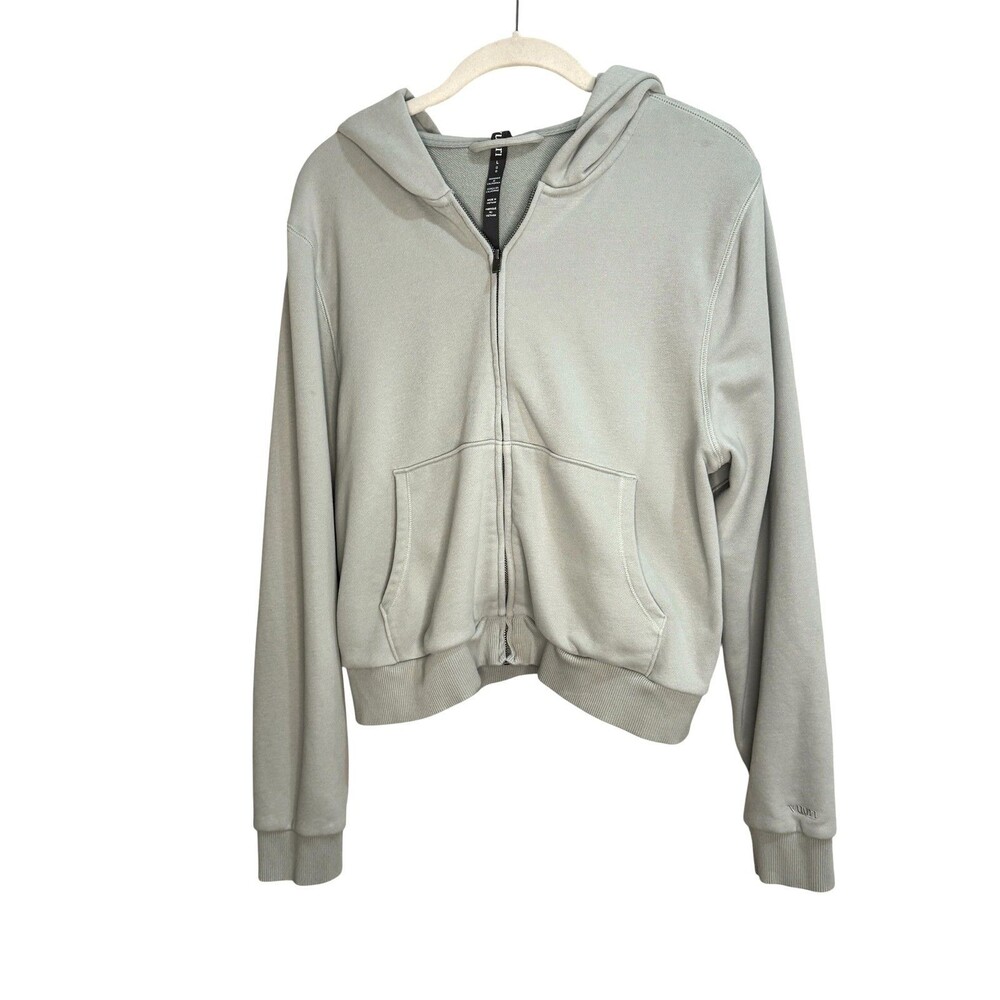 Vuori SedonaHoodie Large Light Green Classic Full Zip Pocket Sweatshirt
